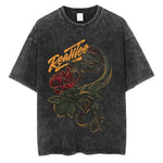 Load image into Gallery viewer, Animal Cat Print Vintage Washed T-Shirt - Y2K Cotton Hip Hop Tee