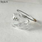 Load image into Gallery viewer, Pet Hair Storage Box - Transparent Keepsake Container Handmade Design