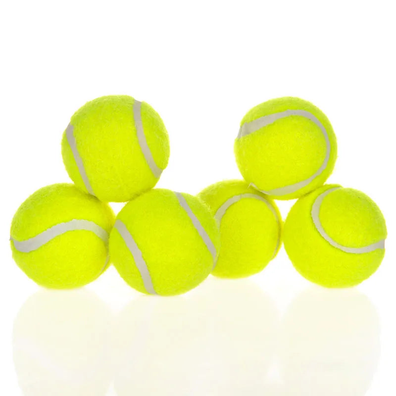 HOOPET Dog Toy - Set of 6 Bite-Resistant Tennis Balls for Puppy Training