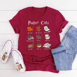 Load image into Gallery viewer, Cute Potter Cats Mom T-Shirt - Unisex Cotton Casual Tee
