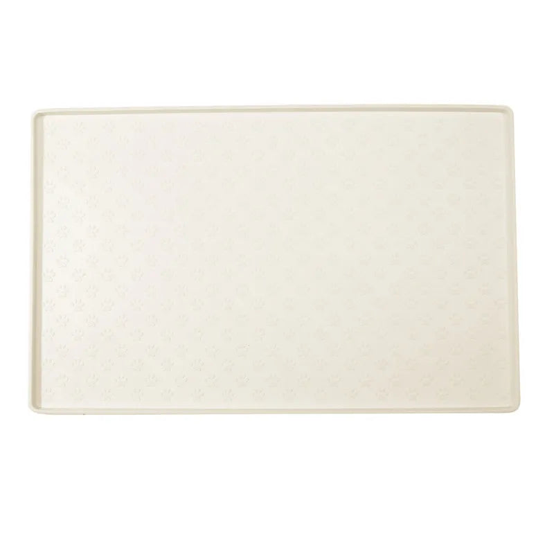 Waterproof Silicone Pet Placemat – Dog & Cat Feeding Bowl Mat