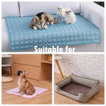 Load image into Gallery viewer, Pet Cooling Mat - Summer Cold Bed for Dogs &amp; Cats All Sizes
