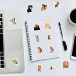 Load image into Gallery viewer, Funny Dog Stickers – 10/50/100pcs Cute Cartoon Decals for Laptop, Phone, Car, Guitar
