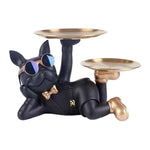 Load image into Gallery viewer, Bulldog Cool Sculpture - Butler Storage Box with Tray Nordic Decor
