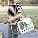 Load image into Gallery viewer, ortable Large Capacity Breathable Dog &amp; Cat Outdoor Shoulder Bag
