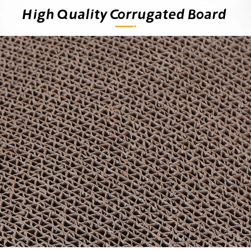 Cat Scratching Board – Corrugated Cardboard Pad for Nail Care