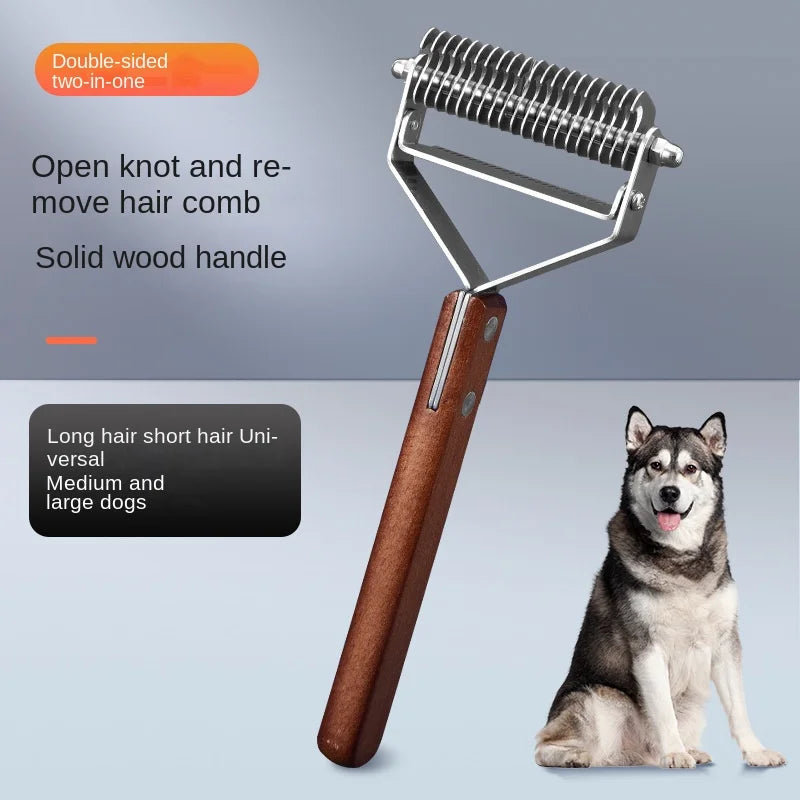 Dog cleaning hair, remover brush grooming tool