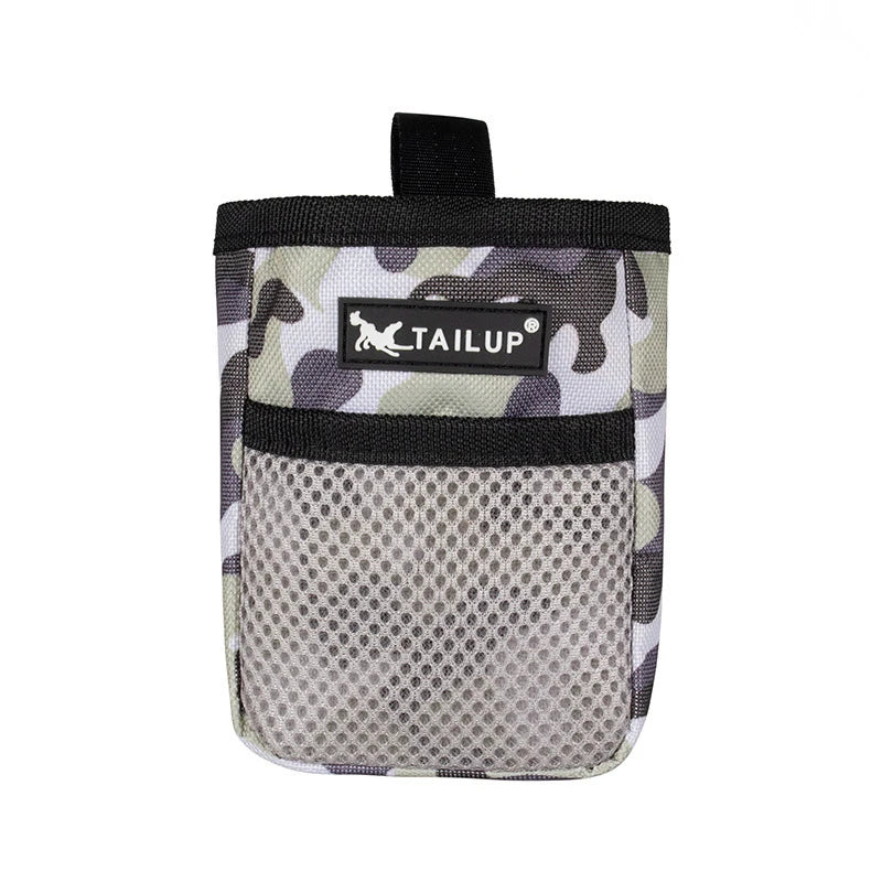 Mini Portable Dog Snack Bag Outdoor Training Treat Pouch Convenient Pet Carrier