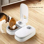 Load image into Gallery viewer, Automatic Pet Feeder with Timer - Food &amp; Water Bowl for Dogs &amp; Cats
