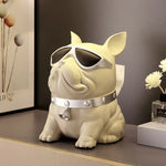 Load image into Gallery viewer, ERMAKOVA French Bulldog Tissue Box - Modern Luxury Dog Statue Ornament
