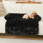 Load image into Gallery viewer, Dog Beds for Large Dogs - Pet Basket Bed with Cushions &amp; Bedding
