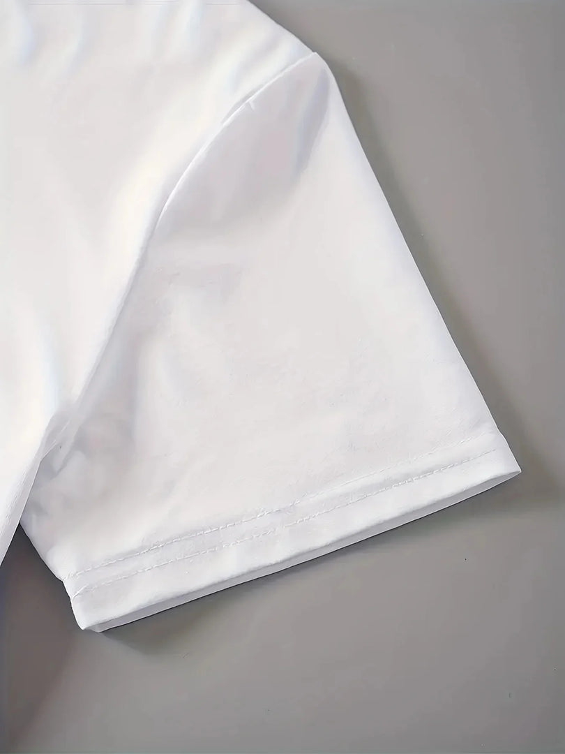 Funny Cat Printed T-Shirt - Women's Hip Hop Cartoon Street Tee