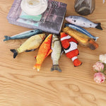 Load image into Gallery viewer, 3D Fish Cat Toy - Soft Plush Catnip Interactive Simulation Fish
