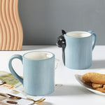 Load image into Gallery viewer, 3D Cartoon Cat Water Cup - Creative Handle Ceramic Coffee Mug
