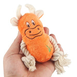 Load image into Gallery viewer, Squeaky Dog Chew Toys for Small &amp; Large Breeds Durable Puppy Teething Plush
