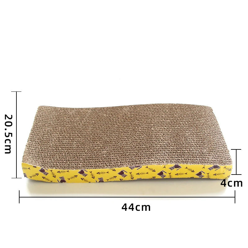 Cat Scratching Board – Corrugated Cardboard Pad for Nail Care
