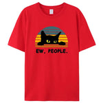 Load image into Gallery viewer, Cozy Cat Printed T-Shirt - High Quality Cotton Anime Tee Unisex
