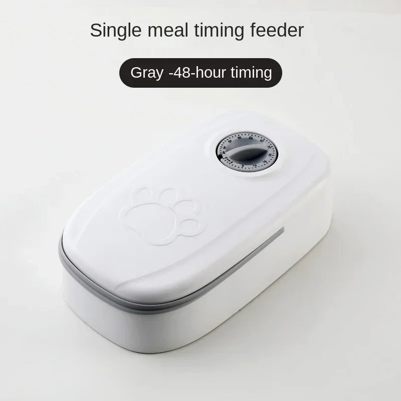 Automatic Pet Feeder with Timer - Food & Water Bowl for Dogs & Cats