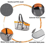 Load image into Gallery viewer, ransparent Breathable Outdoor Pet Bag – Large Capacity Shoulder Carrier

