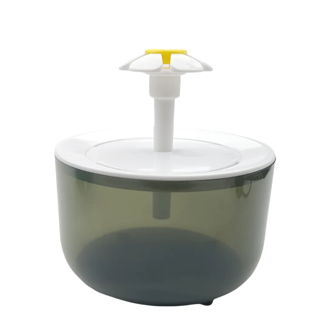 Cat Flower Water Dispenser - USB Silent Recirculating Pet Fountain