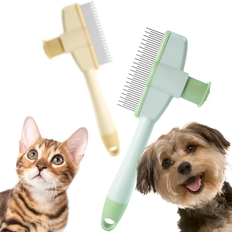 Cat Grooming Brush - Professional Massage Comb for Hair Removal