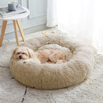 Load image into Gallery viewer, Soft Plush Super Cat&amp;Dog  Bed – Warm Nest , Cozy Cushion Basket
