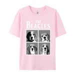 Load image into Gallery viewer, Cute Beagle Dog T-Shirt – Men’s Cotton Birthday Tee, Short Sleeve

