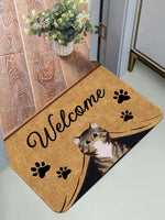 Load image into Gallery viewer, Lovely Cat Pattern Doormat - Non-Slip Indoor Welcome Entrance Rug
