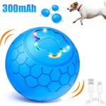 Load image into Gallery viewer, Smart Interactive Dog &amp; Cat Toy Ball – USB Rechargeable with RGB Lights

