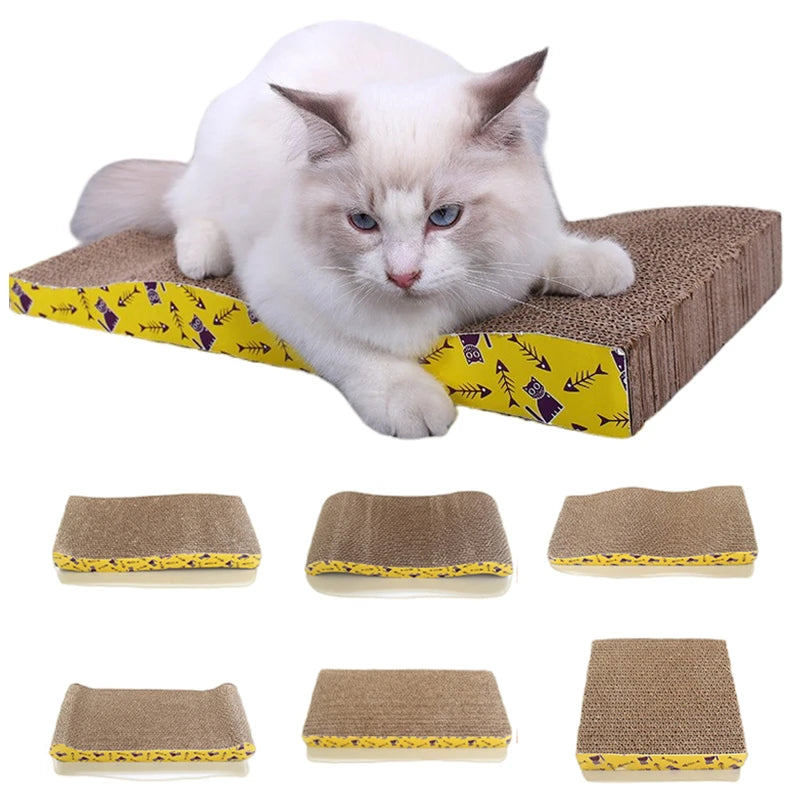Cat Scratching Board – Corrugated Cardboard Pad for Nail Care