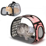 Load image into Gallery viewer, Portable Breathable Foldable Transparent Outdoor Pet Bag for Cats &amp; Dogs
