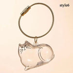 Load image into Gallery viewer, Pet Hair Storage Box - Transparent Keepsake Container for Cat Fur Memorial
