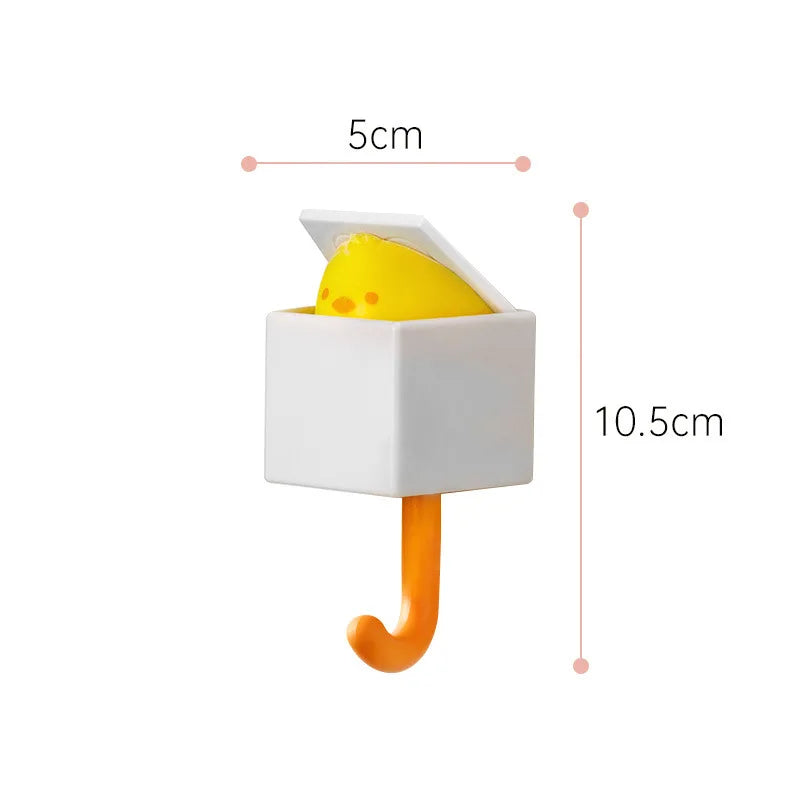 Self Adhesive Wall Key Holder - Door Hooks for Coat & Towel Rack