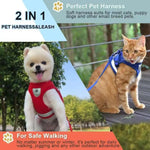 Load image into Gallery viewer, Dog Harness Lead Set - Adjustable Reflective Escape Proof Mesh Vest
