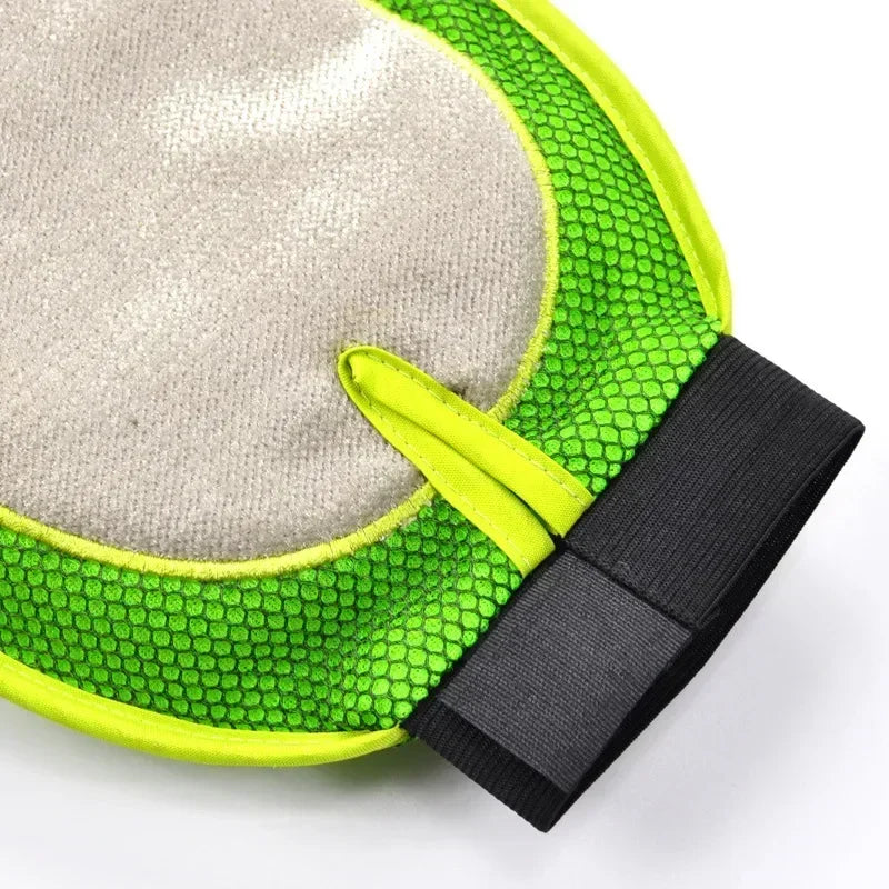 Pet Grooming Gloves Cat Hair Remover Deshedding Brush for Dogs & Cats