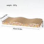 Load image into Gallery viewer, Cat Scratching Board – Corrugated Cardboard Pad for Nail Care
