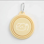 Load image into Gallery viewer, Foldable Silicone Dog &amp; Cat Bowls 350ml/650ml Portable Travel Food &amp; Water Tray
