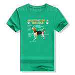 Load image into Gallery viewer, Funny Beagle Anatomy T-Shirt – Cute Dog Lover Gift Tee for Pet Moms
