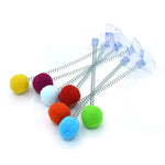 Load image into Gallery viewer, Cat Feather Wand with Bell &amp; Mouse Cage - Interactive Teaser Toy
