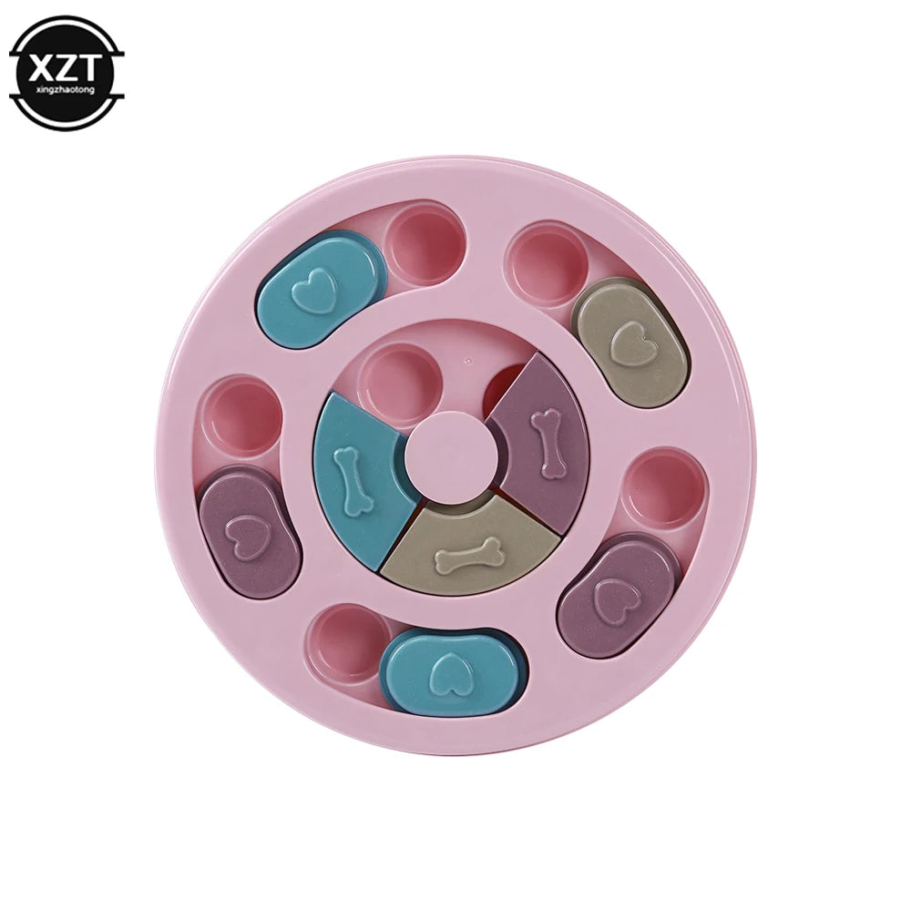 Interactive Slow Feeder Puzzle Toy – Boost Puppy IQ & Training Bowl