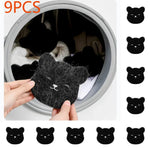 Load image into Gallery viewer, 9PCS Bear-Shaped Pet Hair Remover Balls Reusable Lint Catcher Sponge
