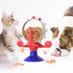 Load image into Gallery viewer, Pet Treat Dispenser Toy - 360° Rotating Interactive Food Feeder
