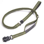 Heavy Duty Tactical Bungee Dog Leash – No Pull, Reflective & Shock Absorbing