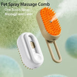 Load image into Gallery viewer, Electric 3-in-1 Steamy Dog &amp; Cat Hair Brush for Grooming &amp; Massage

