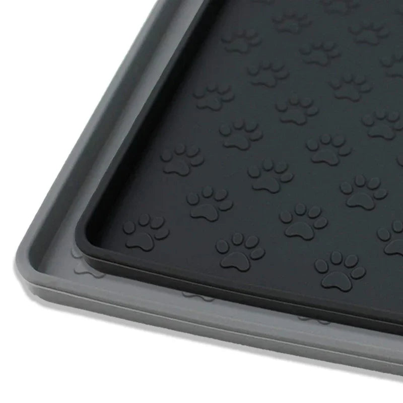 Waterproof Silicone Pet Placemat – Dog & Cat Feeding Bowl Mat
