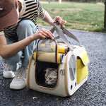 Load image into Gallery viewer, ortable Large Capacity Breathable Dog &amp; Cat Outdoor Shoulder Bag
