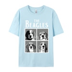 Load image into Gallery viewer, Cute Beagle Dog T-Shirt – Men’s Cotton Birthday Tee, Short Sleeve
