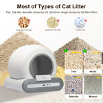 Load image into Gallery viewer, DOEL 65L Self-Cleaning Litter Box - App Control, 2.4G WiFi + Mat
