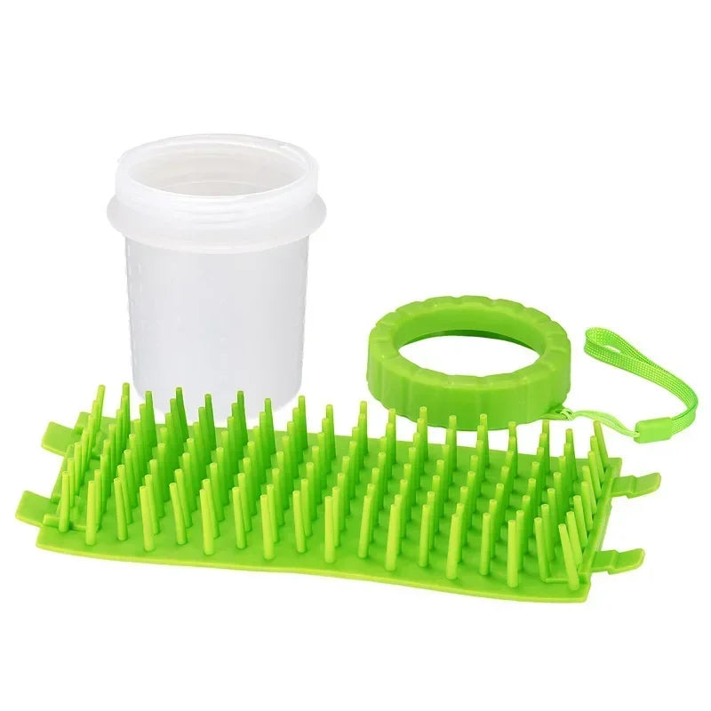 Portable Dog Paw Cleaner – No-Rub Foot Wash Cup for Cats & Puppies