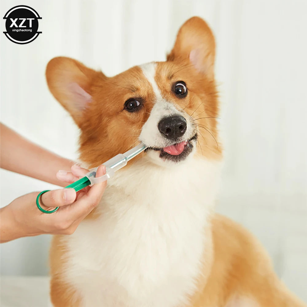 Pet Medicine Syringe - Tablet Pill Gun Dispenser for Dogs & Cats